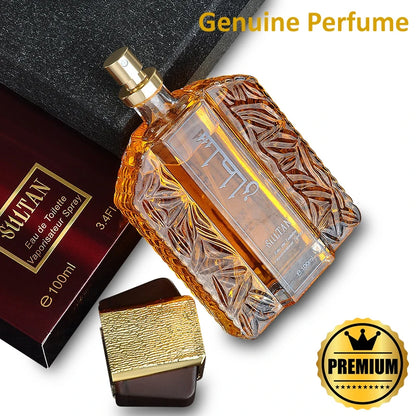 100ml Original Men's Perfume Lasting Fragrance Floral Scent Golden Earl  Arabian Dubai Perfumes Hombres Originales Daily Dating - GabyFit Goods