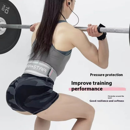 Women Gym Fitness Weightlifting Belt Waist Belts for Squats Dumbbell Training Bodybuilding Lumbar Brace Protector Gym belts - GabyFit Goods