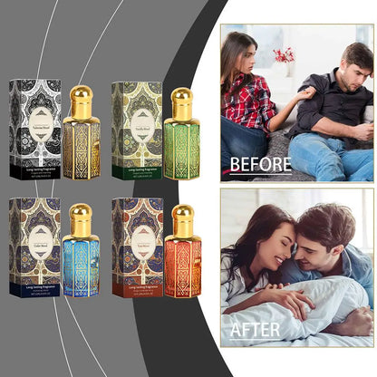 2025 Arab Charming Perfume Warming Feelings Between Men And Women Long-acting Essential Oil Kiss Fragrance Fashion Scent