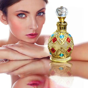 15ML Dubai Luxury Enamelled Alloy Perfume Arabian Middle Eastern Style Long Lasting Perfume For Men And Women Sex Attraction Oil