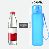 1000ML Sports Water Bottle Leak Proof Drink Bottle Outdoor Travel Portable Gym Fitness Jugs for Office Gym Outdoor Sports