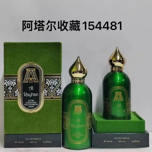 Attar Collection Series  Unisex Perfume 100ml, Arabian Oud Scent, Long-Lasting Luxury Attar Oil, Eau de Parfum for Men & Women