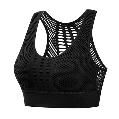 Hot Fitness Women's T-shirts Workout Sports Bra Yoga Vest Backless Solid Quick Dry Running Gym Sport bra Yoga Shirts Tank Top
