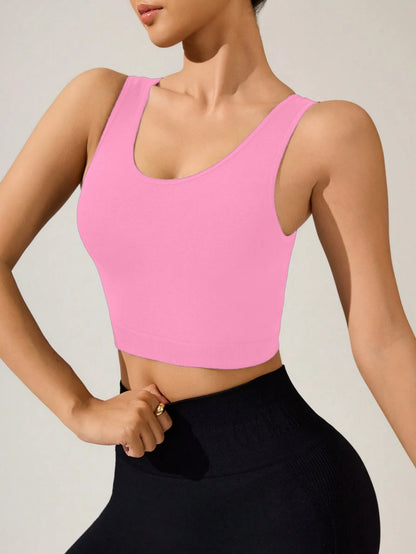 Outdoor sports high-intensity fitness vest sports beautiful back underwear yoga top