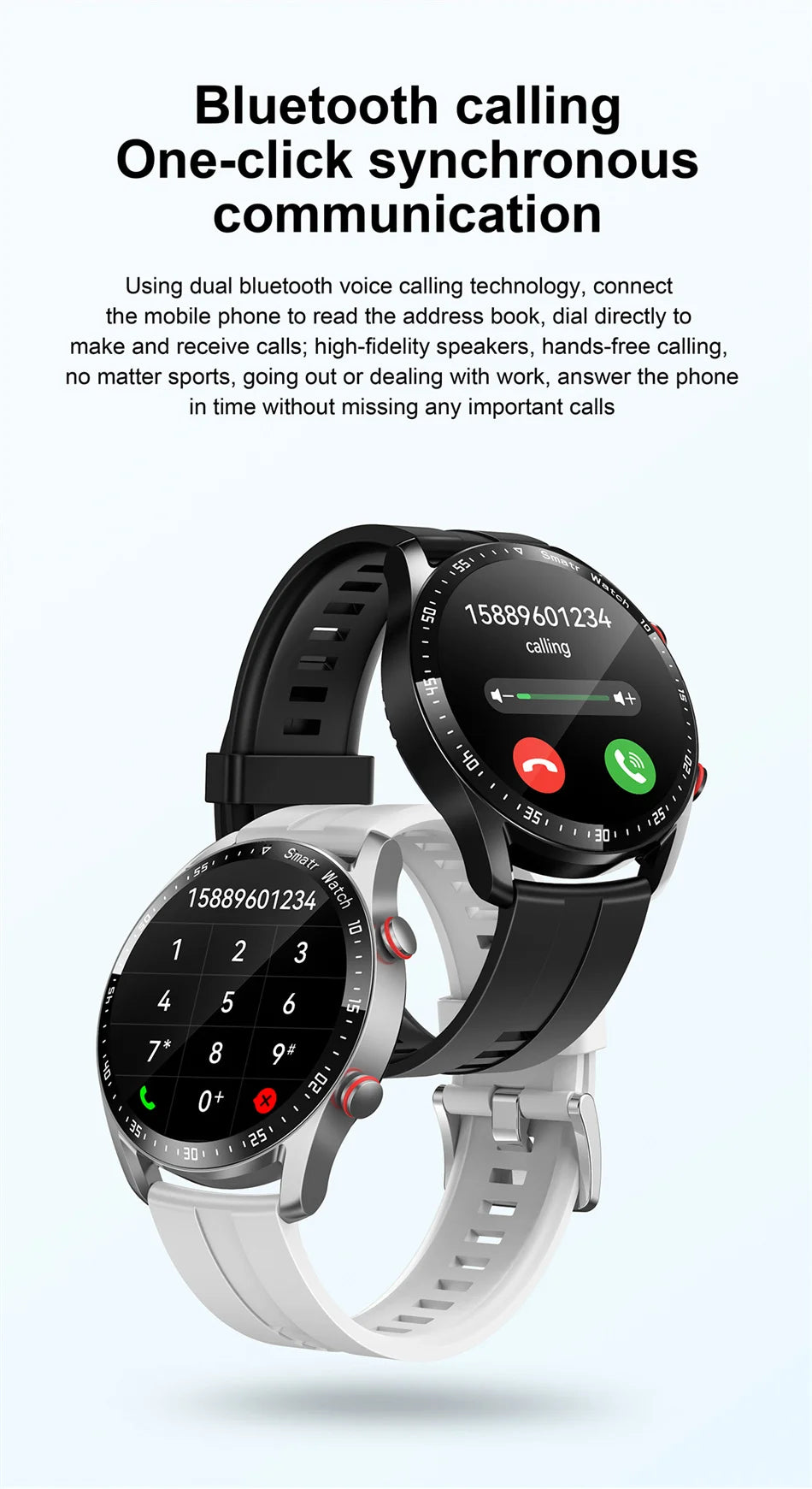 ECG+PPG Bluetooth Call Smart Watch Men Laser Health Blood Pressure Fitnes Sports Watches Man Sports Waterproof Smartwatch+Box - GabyFit Goods