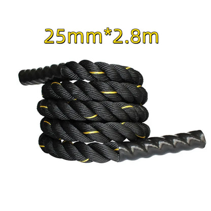 Weighted Jump Rope Gym Outdoor Home Fitness Exercise Physical Training Battle Rope Battling Strength Training Fitness Rope