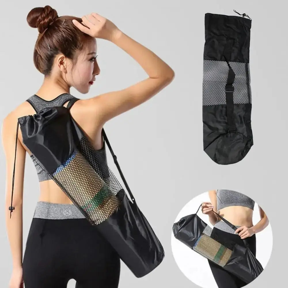 Yoga Mat Bag Gym Mat Yoga Sport for Gym At Home for Exercises Stretch Abs Meditation Mat Pilates Exercise Yoga Mat Not Included - GabyFit Goods