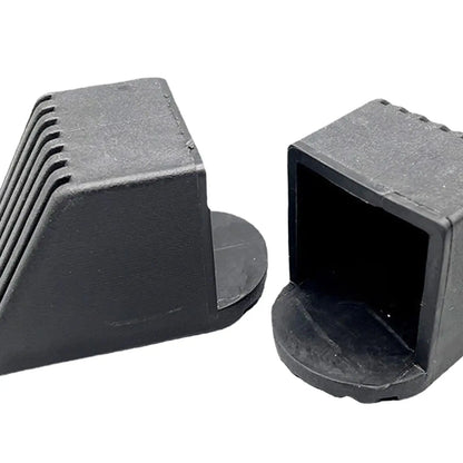 2 Pieces Gym Equipment Square End Cap Gym Fitness Equipment Accessories Gym Accessories Fitness Accessories Square End Cover - GabyFit Goods