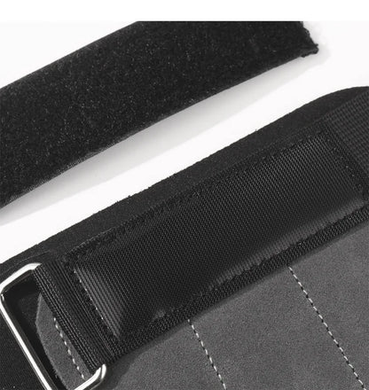 Cowhide Gym Gloves Grips Anti-Skid Leather Gymnastics Guard Palm Protectors Pull Up Horizontal Bar Weight Lifting Guantes Gym - GabyFit Goods