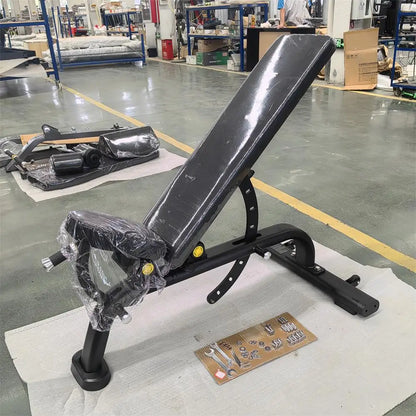 Commercial gym fitness sets Gym Equipment strength training bench & racks gym bench Adjustable Super Bench