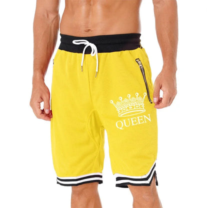 8 Color Men's Basketball Workout Trousers - Air - Permeable, Fast Drying for Outdoor Basketball Sessions