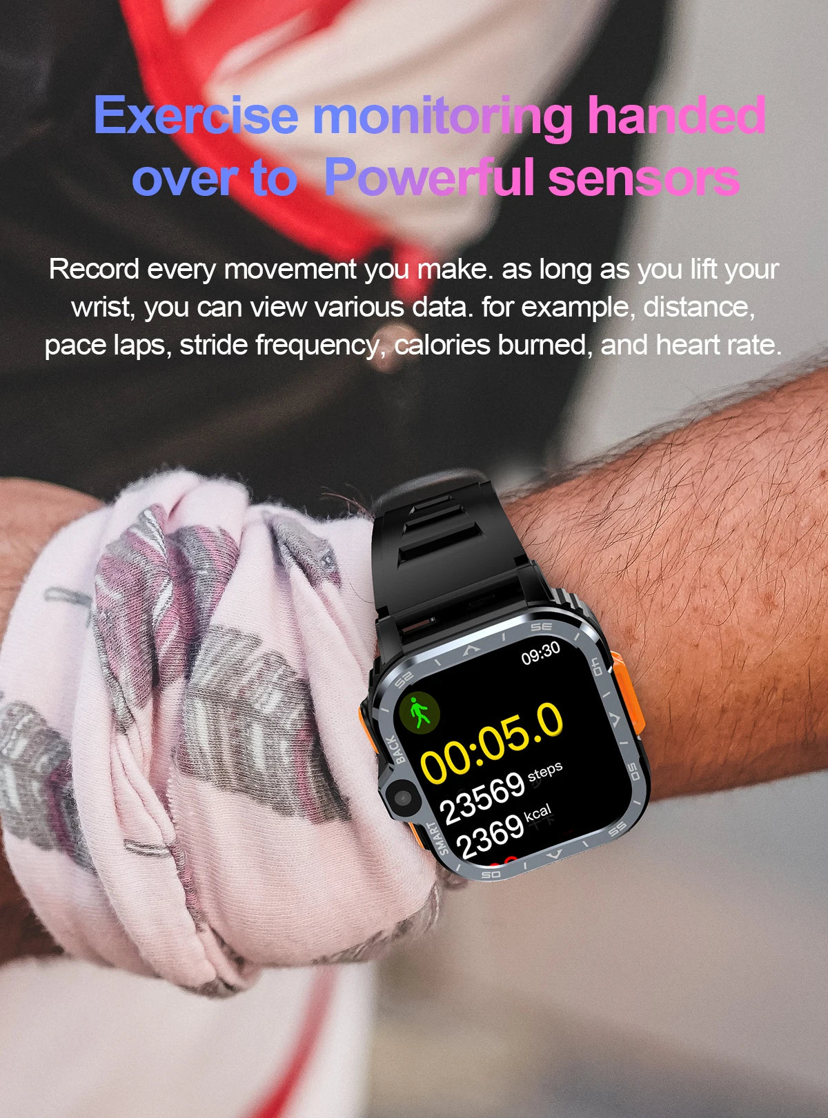 Valdus PGD Android Smart Watch Men GPS 16G/64G ROM Storage HD Dual Camera NFC 2G 4G SIM Card WIFI Wireless Fast Internet Access - GabyFit Goods