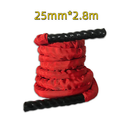 Weighted Jump Rope Gym Outdoor Home Fitness Exercise Physical Training Battle Rope Battling Strength Training Fitness Rope