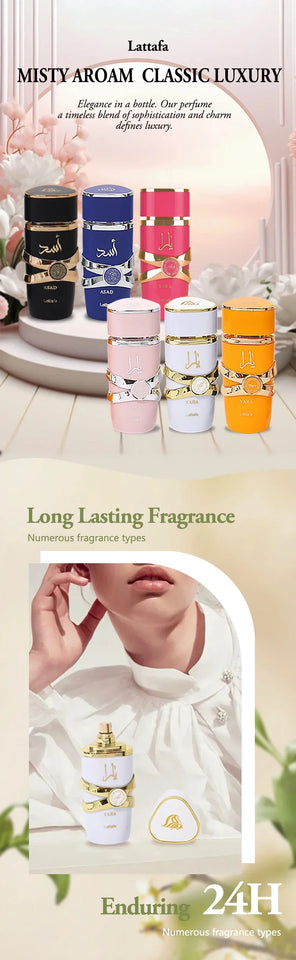 Perfume Women Eau De Parfum Original Arab Perfumes Arabian Perfume Lasting Fragrance Light Fragrance Longlasting Date Temptation
