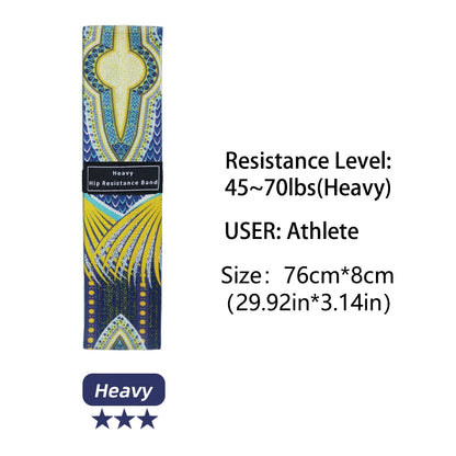 Squat glute workout Non-slip trainer thick band Fabric Resistance Elastic Booty Bands Stretch Fitness Strips Loops Yoga Equipmet - GabyFit Goods