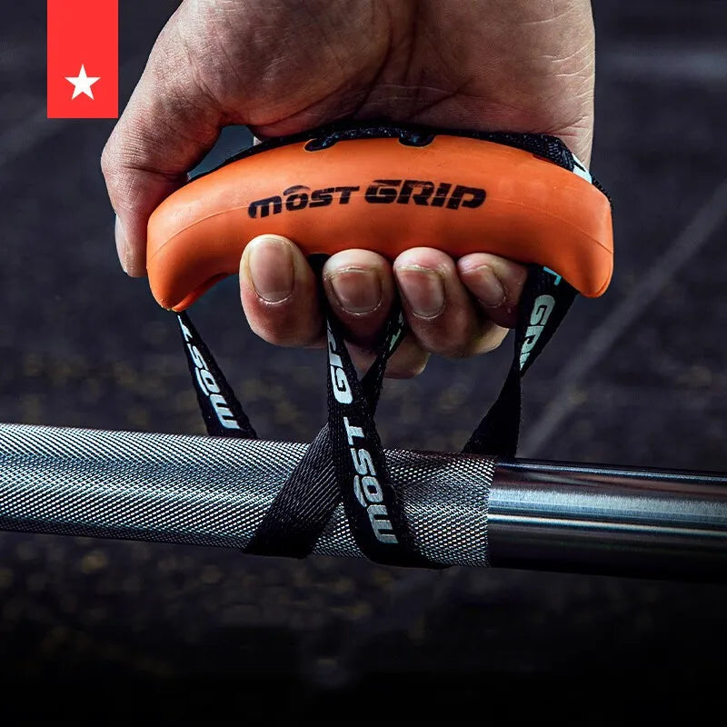 Pull Up Handles Grips Gym Training Fitness Grip Resistance Band Handles Face Pull, Rowing, Lat Pulldown ,Barbells for Home Gym - GabyFit Goods