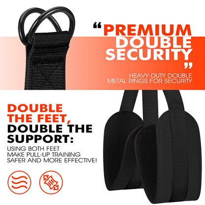 Assisted Pull Up Bands 75-300 LBS  Multifunctional Assist Belt Strength Training Fitness Tools High Intensity Pull Up Band