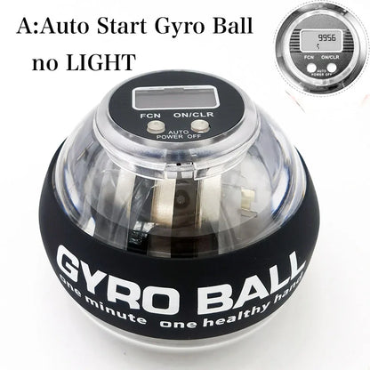 Auto Count Gyro Ball Wrist Power led Gyro Ball Wrist Power Ball for Forearm Gyro Wrist Exerciser Strengthen Arm gym workout
