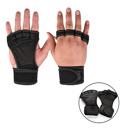 Weight Lifting Training Gloves for Women Men Fitness Sport Cycling Breathable Gym Gloves Palm Protector Fingerless Gym Equipment - GabyFit Goods