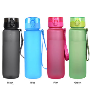 1000ML Sports Water Bottle Leak Proof Drink Bottle Outdoor Travel Portable Gym Fitness Jugs for Office Gym Outdoor Sports