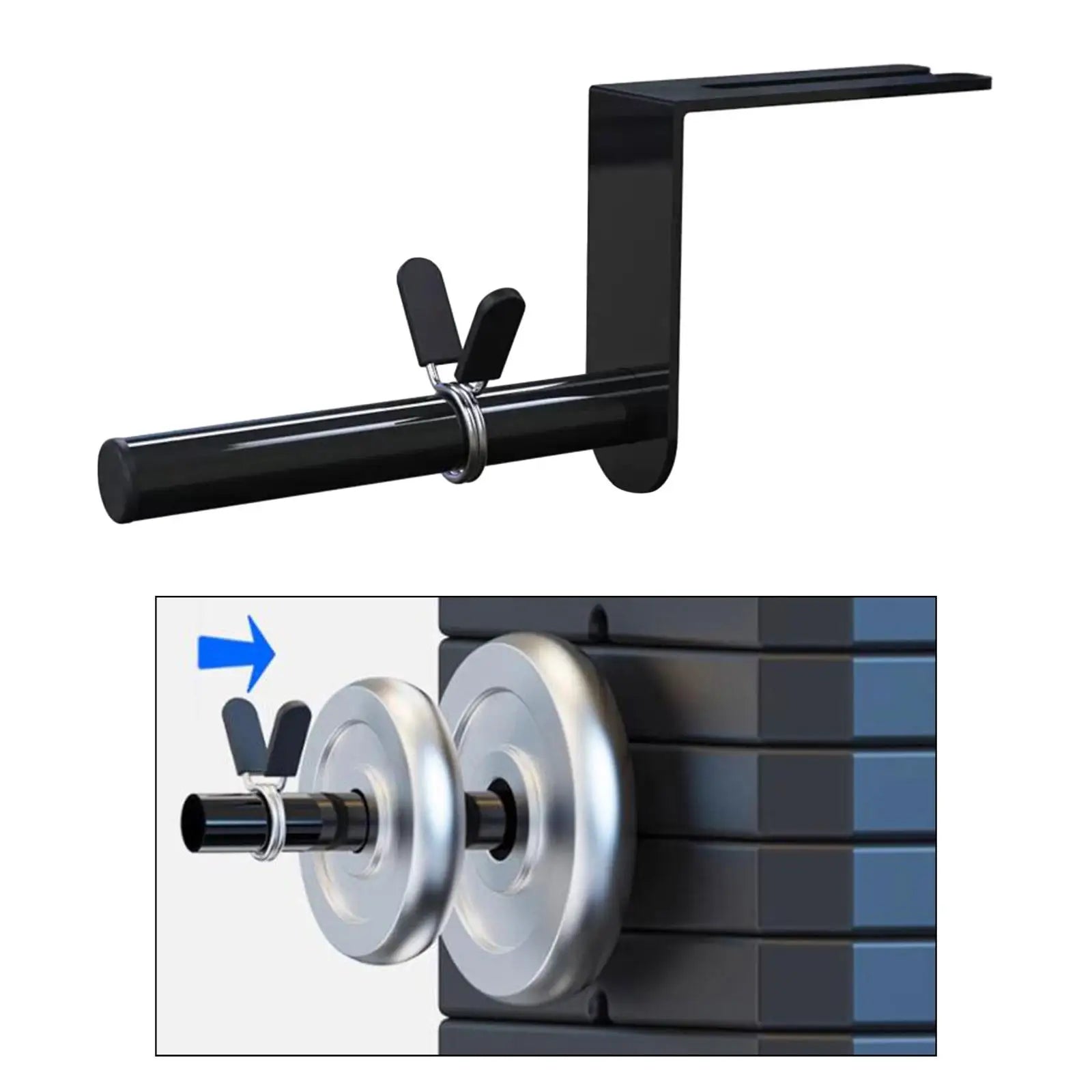 Gym Weight Stack Extender Gym Machine Barbell Parts Steel Weight - GabyFit Goods