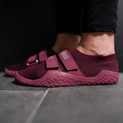 New Large Size Unisex Gym Lightweight Sports Hard Pull Squat Training Shoes Pro Hook & Loop Weightlifting Shoes 35-46#