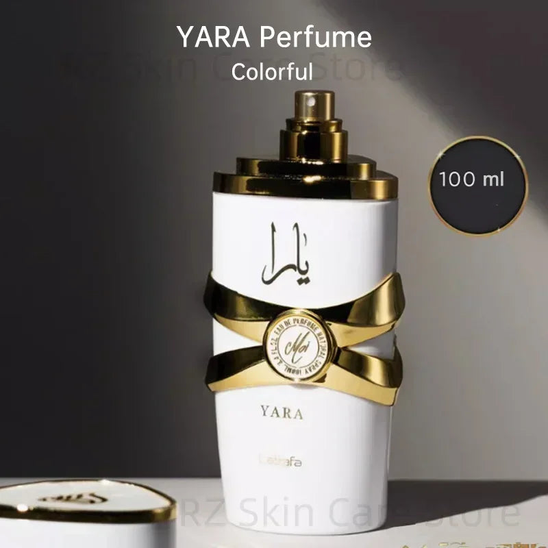 Yara Asad Perfume Hombre Women Musk Vanilla Cologne Men De Mujer Fragrance Sets Candy Lattafa Khamrah Perfumes Originales 100ml - GabyFit Goods