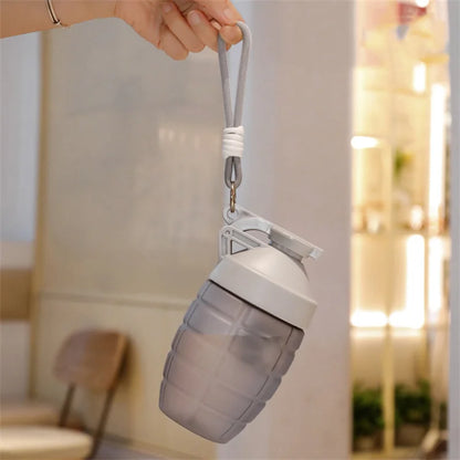 600ml Fitness Sports Water Bottle Fashion Simple Shaker Cup Protein Powder Nutrition High-capacity Milkshake Mixing Cup - GabyFit Goods