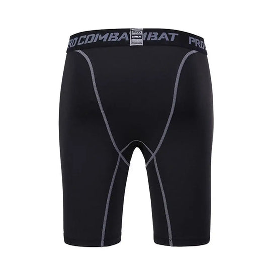 Men's Leggings Compression Pants Sports Leggings Basketball Quarter Shorts Quick Drying Running Training Stretch Fitness Pants - GabyFit Goods