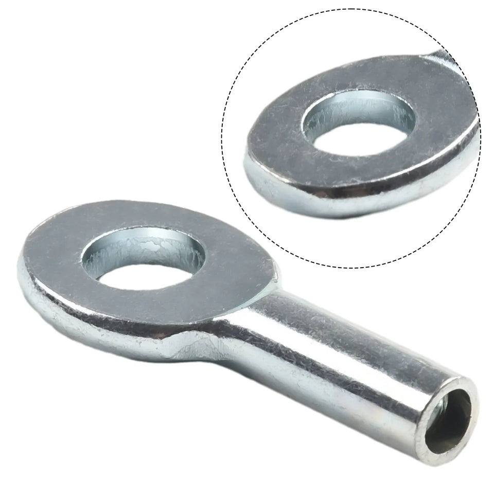 10pcs Gym Pulley Machine Cable Eyelet Terminal Wire Rope Port Joint Stopper Gym Gyms Steel Wire Gym Pulley Machine Cable Eyelet