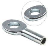 10pcs Gym Pulley Machine Cable Eyelet Terminal Wire Rope Port Joint Stopper Gym Gyms Steel Wire Gym Pulley Machine Cable Eyelet