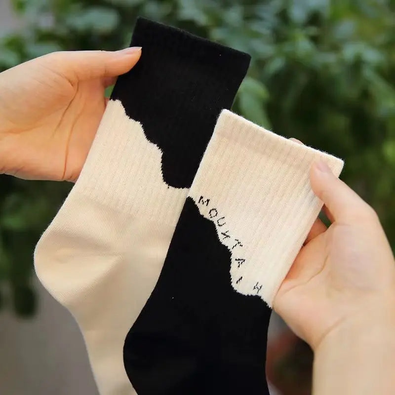 4 Pairs Of Fashionable And Soft AB Socks, Comfortable And Breathable Men's And Women's Socks, Suitable For Running And Fitness - GabyFit Goods