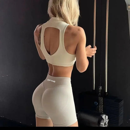 Women Yoga Shorts High Waist Workout Shorts Fitness Yoga Lift Butt Fitness Ladies Yoga Gym Running Short Pants Sportswear