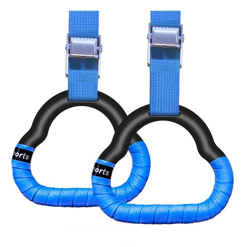 Hanging Ring Home Children's Horizontal Bar Indoor Adult Pull-up Stretch Fitness Equipment Adjustable Ring Pull Training - GabyFit Goods