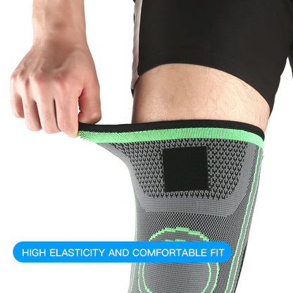 Sports Compression Knee Brace Elastic Support Pads Knee Pads Fitness Equipment Volleyball Basketball Cycling 2023 - GabyFit Goods
