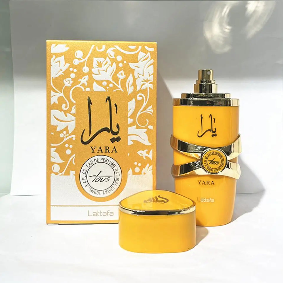100ML Lattafa Yara Perfume Women Eau De Parfum Original Arab Perfumes Arabian Perfume Lasting Fragrance Light Fragrance Charming