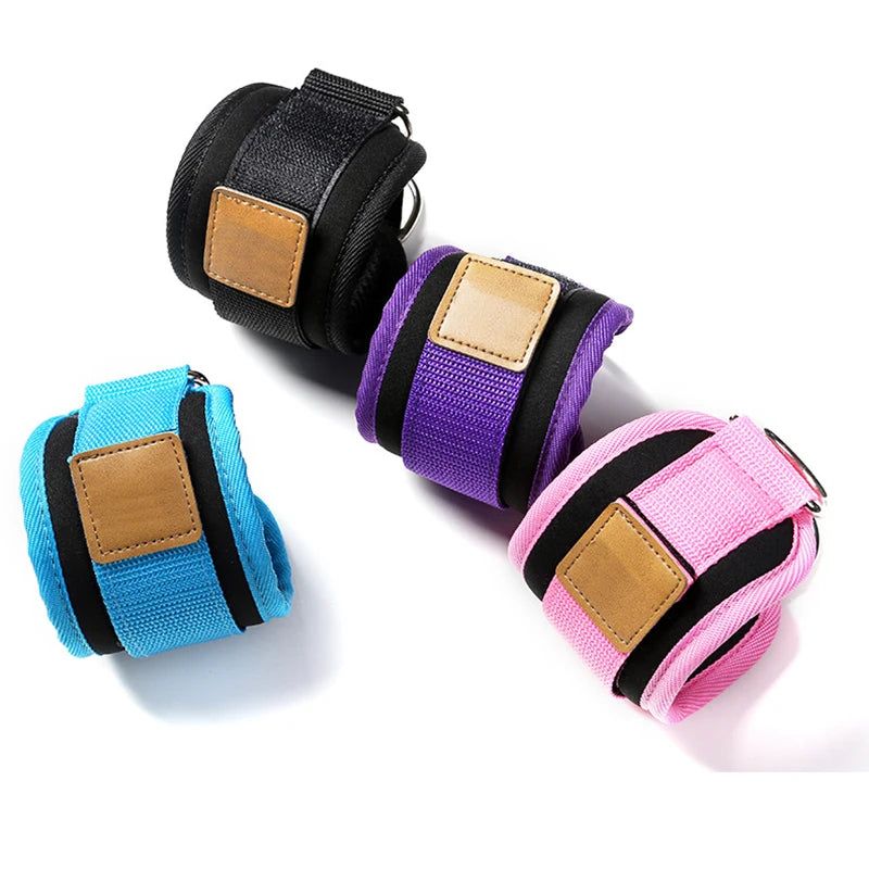 Ankle Strap For Cable Machines - Padded Gym Cuff For Ankle Protector Gym Sports Training Equipment Fitness Ankle Protector 1Pc - GabyFit Goods