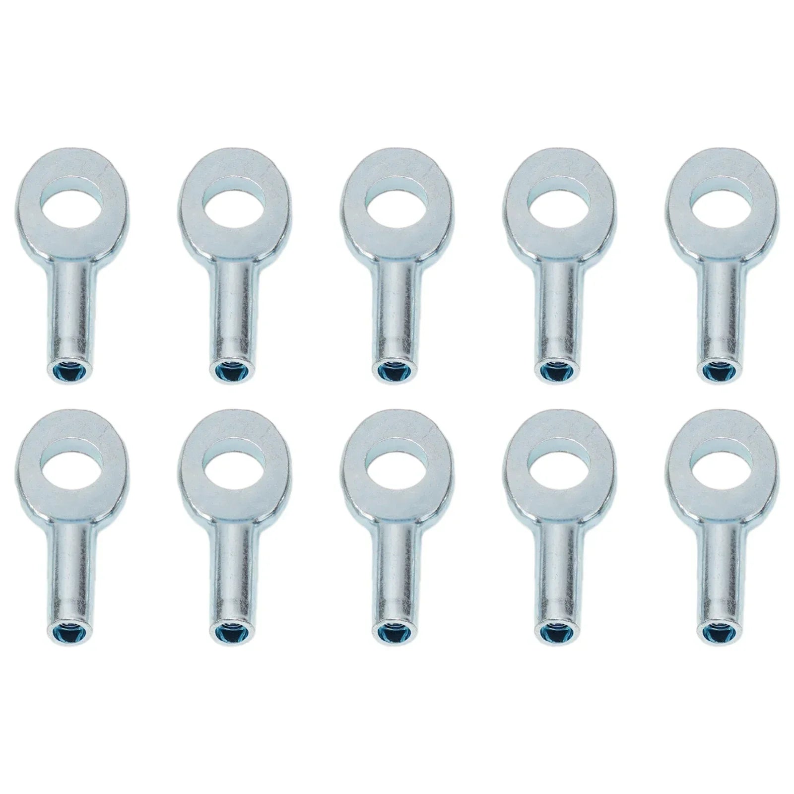 10pcs Gym Pulley Machine Cable Eyelet Terminal Wire Rope Port Joint Stopper Gym Gyms Steel Wire Gym Pulley Machine Cable Eyelet - GabyFit Goods