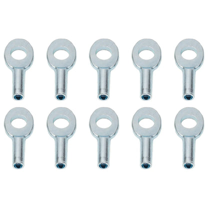 10pcs Gym Pulley Machine Cable Eyelet Terminal Wire Rope Port Joint Stopper Gym Gyms Steel Wire Gym Pulley Machine Cable Eyelet - GabyFit Goods