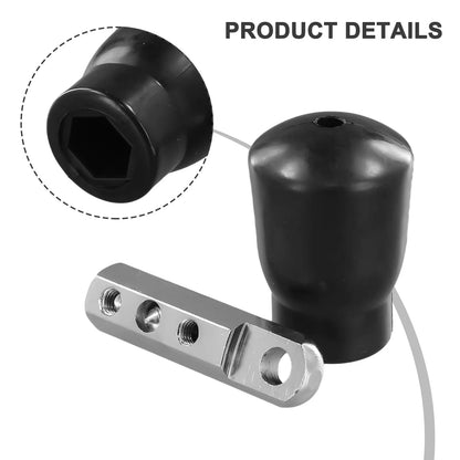 Gym Pulley Machine Cable Connector Gym Cable Terminal Wire Rope Connector Protect Equipment Fits Fitness Equipment Cables Parts - GabyFit Goods