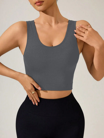 Outdoor sports high-intensity fitness vest sports beautiful back underwear yoga top