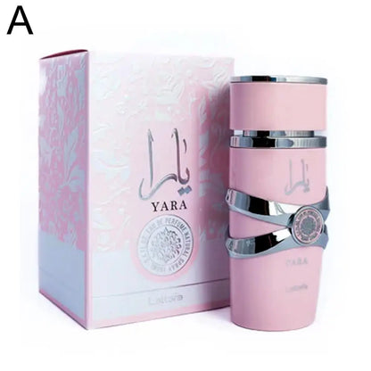 100ML Lattafa Yara Perfume Women Eau De Parfum Original Arab Perfumes Arabian Perfume Lasting Fragrance Light Fragrance Charming - GabyFit Goods