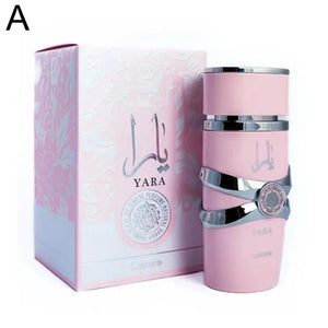 100ML Lattafa Yara Perfume Women Eau De Parfum Original Arab Perfumes Arabian Perfume Lasting Fragrance Light Fragrance Charming