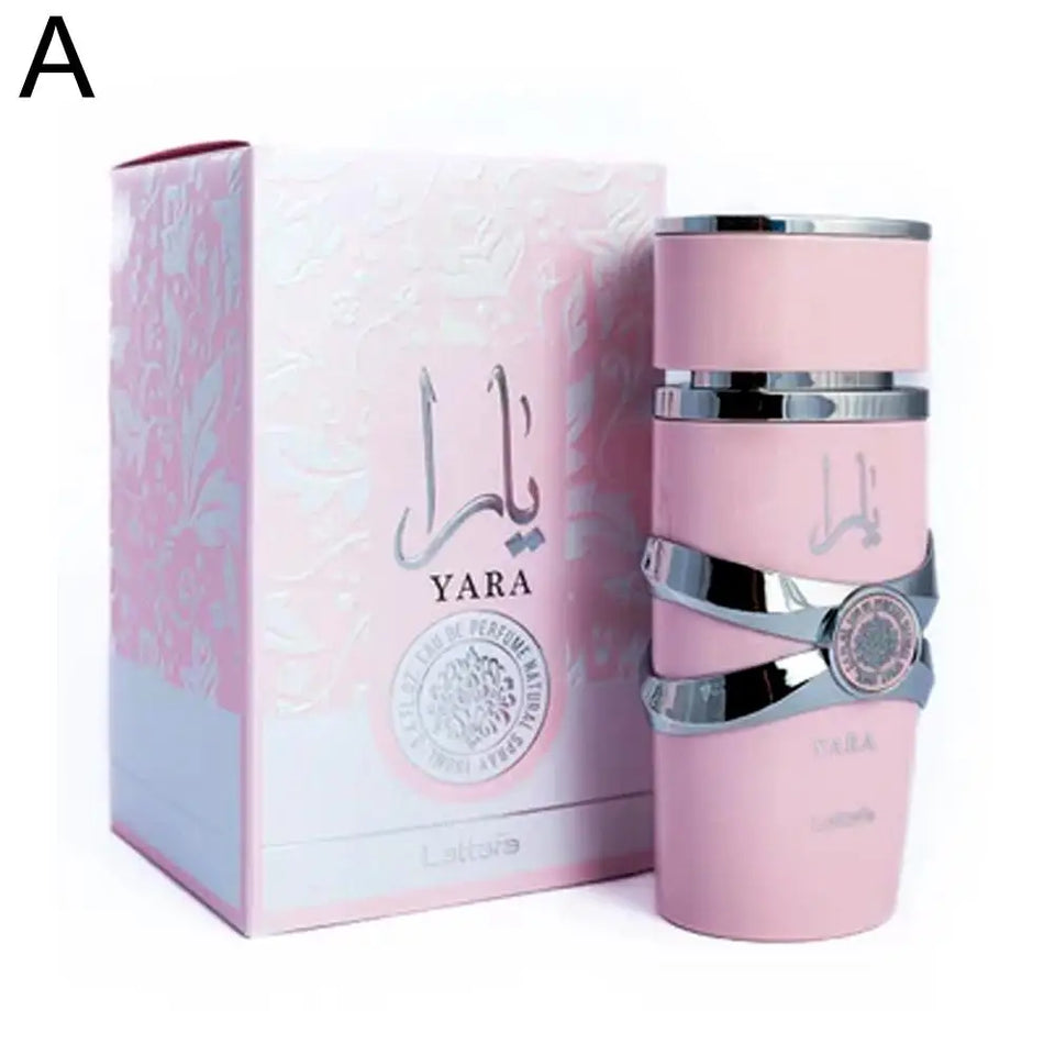 100ML Lattafa Yara Perfume Women Eau De Parfum Original Arab Perfumes Arabian Perfume Lasting Fragrance Light Fragrance Charming