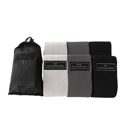 Fabric Resistance Hip Booty Bands Glute Thigh Elastic Workout Bands Squat Circle Stretch Fitness Strips Loops Yoga Gym Equipment - GabyFit Goods