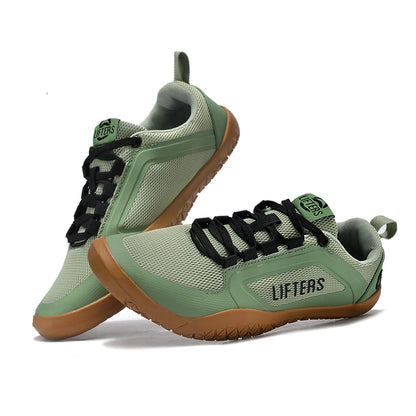 35-45 Unisex Gym Lightweight Sports Hard Pull Squat Training Shoe Pro Hook & Loop Weightlifting Shoes Outdoor Casual Sports Shoe