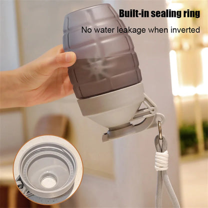 600ml Fitness Sports Water Bottle Fashion Simple Shaker Cup Protein Powder Nutrition High-capacity Milkshake Mixing Cup - GabyFit Goods