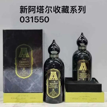Attar Collection Series  Unisex Perfume 100ml, Arabian Oud Scent, Long-Lasting Luxury Attar Oil, Eau de Parfum for Men & Women