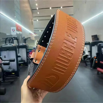 Professional Gym Weightlifting Belt Bodybuilding Fitness Belt Barbell Powerlifting Training Waist Protector Gym Belt For Fitness - GabyFit Goods