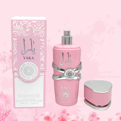 250ML 8.4FL.OZ Amber Vanilla Yara Perfume, Long Lasting Gourmand Fragrance Eau de Parfum Spray, Arabian Perfumes Gift for Women - GabyFit Goods